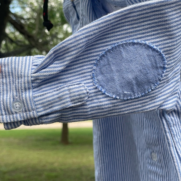 Baby Boys Traditional Button Down Sleeper/ Nightgown - Picture 4 of 4